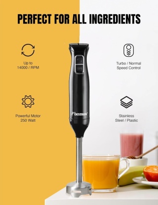 Blender ręczny Bestron ASM250Z czarny