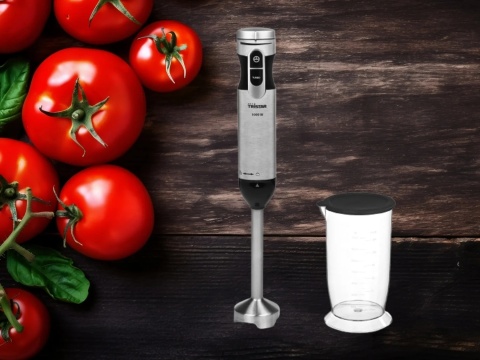 Blender ręczny Tristar 0,7l rozgniatacz do lodu 1000 W Czarny Stal nierdzewna