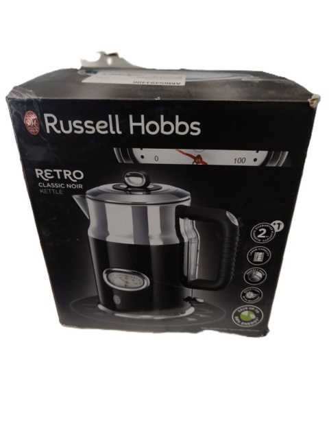 Czajnik elektryczny Russell Hobbs Retro Noir 2400W 1,7l czarny