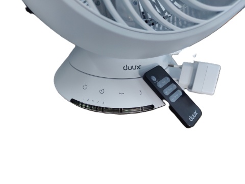 Wentylator przenośny biały