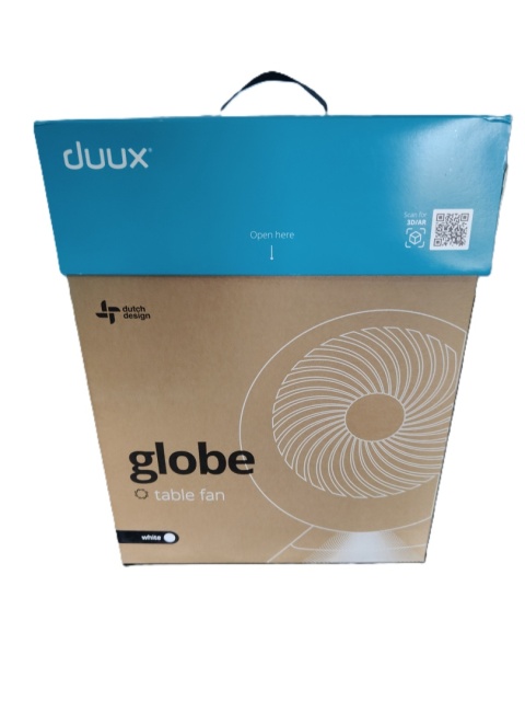 Wentylator przenośny biały