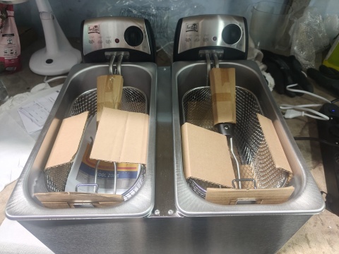 Frytkownica FRITEL Duo Koude Zone 6l z podwójnym koszem regulacja temperatury