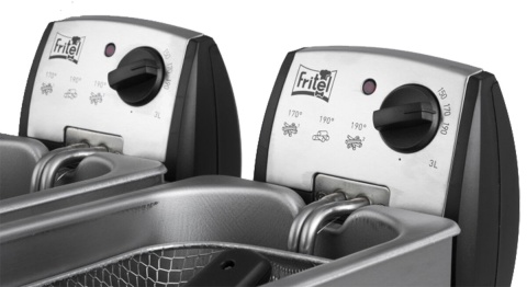 Frytkownica FRITEL Duo Koude Zone 6l z podwójnym koszem regulacja temperatury