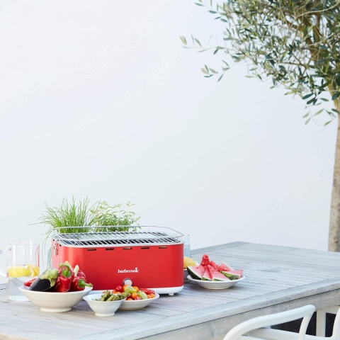 Grill węglowy BARBECOOK 38,5X28,5cm stołowy 6 osób