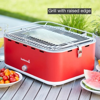 Grill węglowy BARBECOOK 38,5X28,5cm stołowy 6 osób