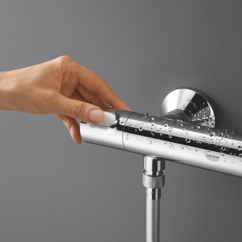 Bateria prysznicowa Grohe Precision Flow ścienna termostatyczna chrom