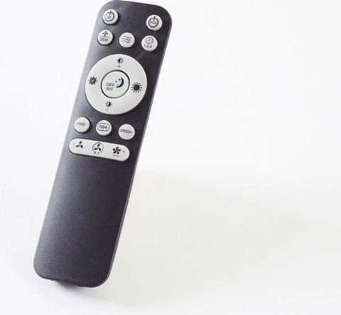 Lampa sufitowa LED BRILLIANT Palmero z wentylatorem 40W czarna pilot