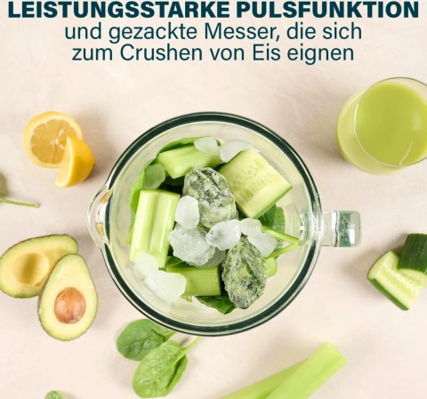 Mikser kielichowy Princess 1,5l 1000W