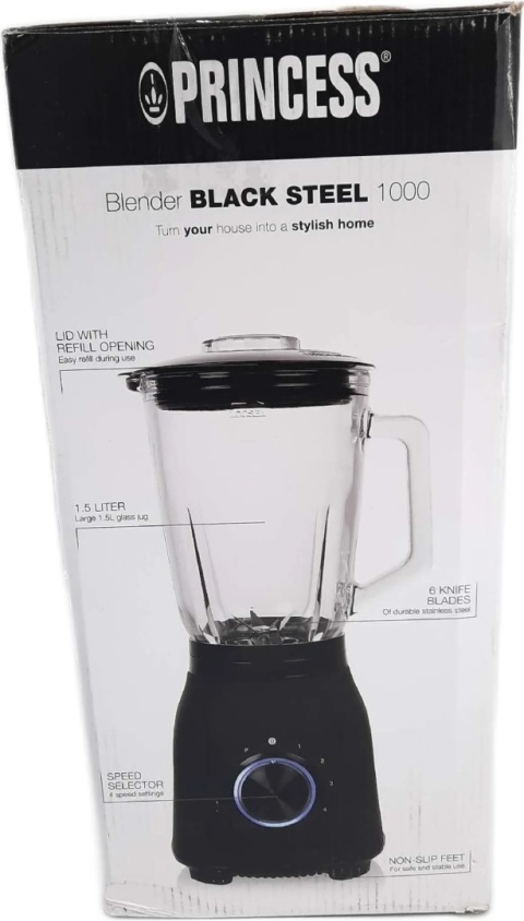 Mikser kielichowy Princess 1,5l 1000W