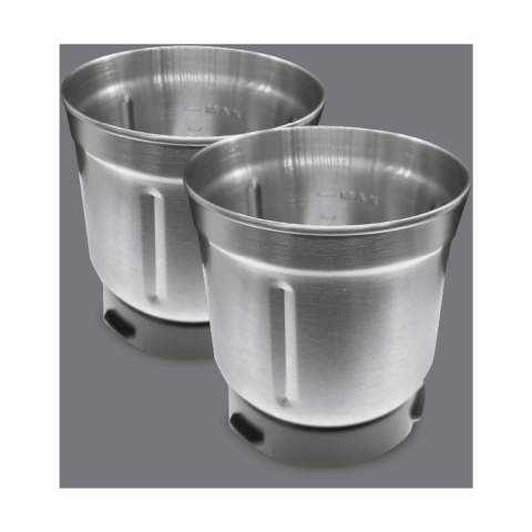 Młynek do kawy, przypraw, orzechów, lodu KOENIC Srebrny pojedyncze i podwójne ostrze