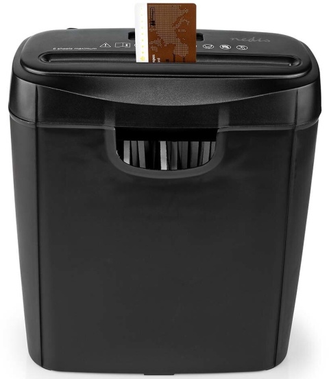 Niszczarka NEDIS 10l automatyczny Start/Stop, funkcja cofania