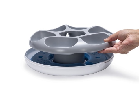 Automatyczna miska dla kota, psa - 6x180ml ustawianie konkretnej godziny lub konkretny zakres czasu między podaniem