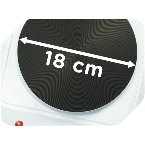 Kuchenka elektryczna OK. płyta jednopalnikowa 1500W