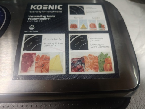 Zgrzewarka do żywności KOENIC