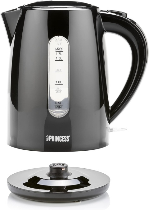 Czajnik elektryczny Princess 236017 2200 W 1,7l czarny