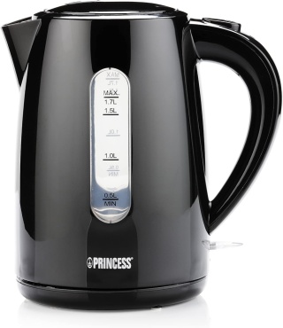 Czajnik elektryczny Princess 236017 2200 W 1,7l czarny