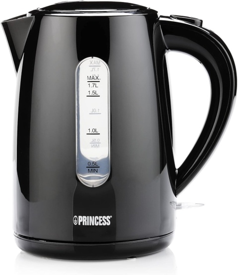 Czajnik elektryczny Princess 236017 2200 W 1,7l czarny