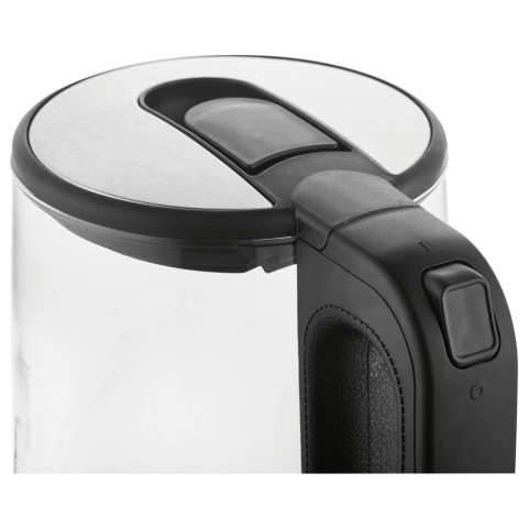 Czajnik szklany LED GOURMETmaxx 1,7l 2200W stal nierdzewna