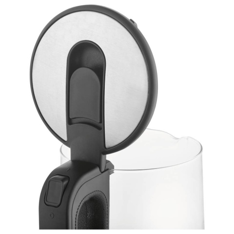 Czajnik szklany LED GOURMETmaxx 1,7l 2200W stal nierdzewna