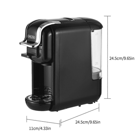 Ekspres do kawy 4 w 1 na kapsułki 600ml dwie wielkości kapsułek