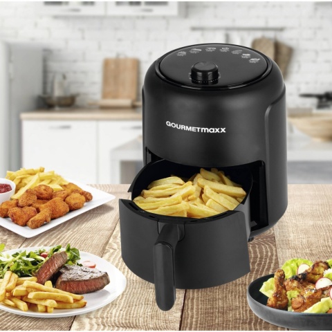 Frytkownica beztłuszczowa Air Fryer GOURMETMaxx 2,3l dla dwóch osób mała