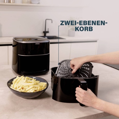 Frytkownica beztłuszczowa XL Air Fryer Princess 01.182244.01.001 cyfrowy 6l 1500W