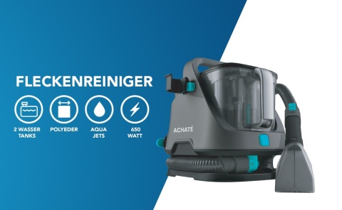 Odkurzacz do prania dywanów, materacy, sof, podłóg Achaté Powerful Spot Cleaner