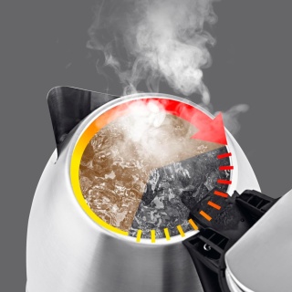 Czajnik elektryczny ze stali GOURMETmaxx 1,8l 1500W