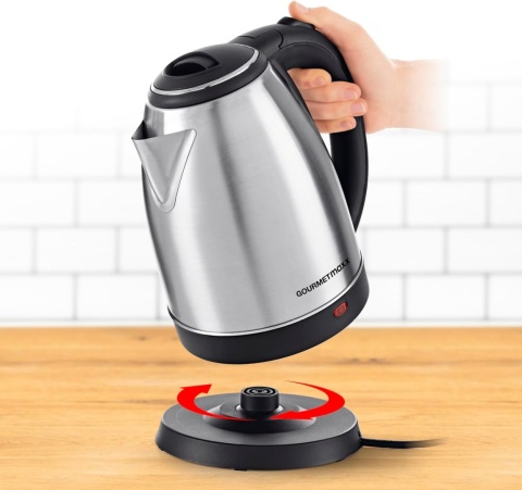 Czajnik elektryczny ze stali GOURMETmaxx 1,8l 1500W